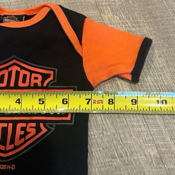 Harley Davidson Baby onesie 3/6Months - Picture 4 of 5